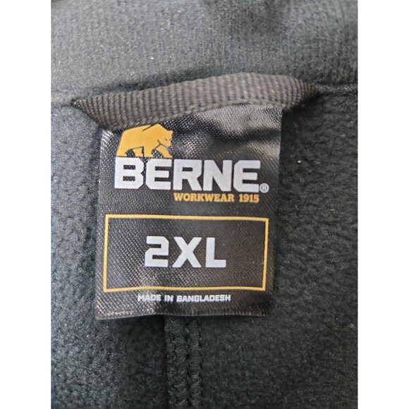 NEW Matco Tools Berne Soft Shell Black Jacket Coat Embroidered Men 2XL Mechanic - Picture 3 of 10